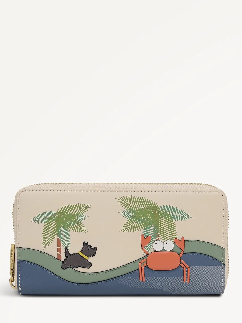 NWT-Radley London-Clawde Crab 🦀 Large Zip Around Wallet-$148 - Picture 11 of 11